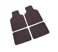 VUXEEKDR 4 PièCes Tapis de Sol de Voiture, pour Renault Modus/Grand Modus 2004-2008 2009 2010 2011 2012 Durable Anti-DérapantsTout Temps Tapis Moquettes Couverture ComplèTe Sol Protection,A