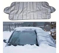 VUXEEKDR Couverture Pare Brise Voiture,pour Toyota AYGO X 2015-2024 Protection Pare Brise Hiver Universelle Neige Anti Glace Soleil Bâche Pare Brise Protection