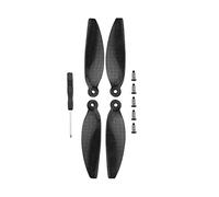 Vuzmode 1/2/4 Paire de pales d'hélice en Fiber Carbone à Faible Bruit avec vis Impact, for DJI Mavic Mini Drone 9 Pouces à hélice bipale(1 Pair)