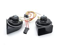 Vuzmode 1 jeu de klaxon d'escargot 12 V 125 dB à double pas, automatique étanche et puissant, for Hyundai, MK3 MK4 MK5 2009-2015 Corne d'escargot de voiture