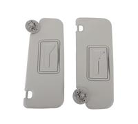 Vuzmode 1 paire de pare-soleil gauche droite avec miroir, for Chevy, for Sonic, for Aveo 2012 à 2016, gris for voiture Pare-soleil de toit de voiture