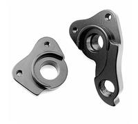 Vuzmode 1 Support de dérailleur de vélo, for Cycle Europe, Asylum, for Massi, for Nakamura, Messingschlager, Rock Machine Carbon Frame Bike Mech Dropout Cadre de Patte de Crochet(Black 1Pc Part)