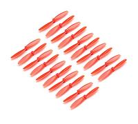 Vuzmode 10 Paires d'hélices à 2 pales de 65mm, for Drones Micro FPV Tinywhoop 0716 0720 8520, Moteur sans Noyau brossé 90mm-150mm 1mm Drone 9 Pouces à hélice bipale(10Pairs Red)