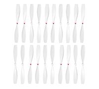Vuzmode 10 Paires d'hélices CW CCW, Mini Lames, Accessoires de pièces Rechange, for Drone Xiaomi MITU RC FPV Quadcopter Avion UVA Drone 9 Pouces à hélice bipale(20 Pcs White)