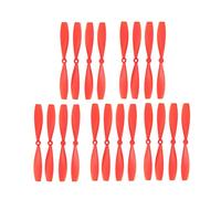 Vuzmode 10 Paires d'hélices CW CCW, Mini Lames, Accessoires de pièces Rechange, for Drone Xiaomi MITU RC FPV Quadcopter Avion UVA Drone 9 Pouces à hélice bipale(20 Pcs Red)