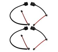 Vuzmode 2 Pairs Front + Rear Brake Pad Wear Sensor 7L0907637 7L0907637B 7L0907637C, for, Q7 Quattro, for Porsche, for Cayenne, 9PA, for VW, TOUAR Indicateur d'usure des Freins de Voiture