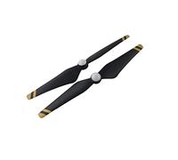 Vuzmode 2 pièces 9450S Accessoires de Remplacement d'hélice à dégagement Rapide Lame 9450 avec Rechange Base Montage, for Drone avancé DJI Phantom 4 Pro Drone 9 Pouces à hélice bipale(Yellow)