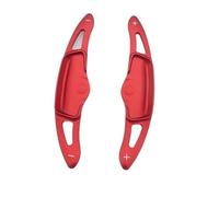 Vuzmode 2 pièces Autocollants de Manette Vitesse d'extension Changement Palette Volant Automatique Voiture, for Accessoires Kia, K5 DL3 2020 Palettes de changement de vitesse pour voiture(BLACK Red)