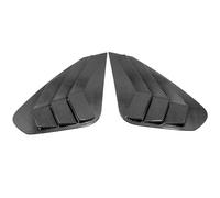 Vuzmode 2 pièces de persiennes de fenêtre arrière de Voiture, Garniture de Couverture de Stores, for Toyota, for RAV4, for XA50 2019 2020 2021 ABS Cache-persiennes de Voiture(Carbon Fiber Printed)