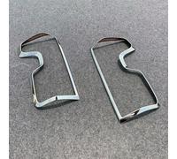 Vuzmode 2 pièces, for Chevrolet, for Silverado 2019 2020, garniture de couvercle feu antibrouillard arrière, accessoires style voiture chromés Cache de phare antibrouillard avant de voiture