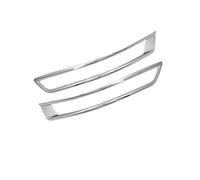 Vuzmode 2 pièces, for, for A4 Sedan B9/9L 2016-2017 accessoires de voiture, couvercles feux antibrouillard arrière garniture ABS Chrome Cache de phare antibrouillard avant de voiture