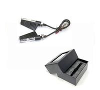 Vuzmode 2 pièces moto lumière DRL clignotant indicateur 12V Chopper café Racer 400 Ltz XJ6 Z750 ER6N MT07 R3 R6 Indicateur de signalisation pour moto(Type C with box)