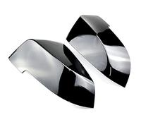 Vuzmode 2pcs Rearview Mirror Cover Cap, for, 5 6 7 Series F10 F18 F11 F06 F07 F12 F13 F01 2014 2015 2016 Left Right Side Mirror Covers Coque de rétroviseur de Voiture(Bright Black)