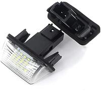 Vuzmode 2x CANbus, for Citroën, C3 C4 C5 Berlingo Saxo Xsara Picasso Lampes d'éclairage de plaque d'immatriculation de voiture Accessoires auto Style de voiture Feu arrière à LED Ampoule de plaque d'i