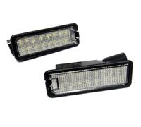 Vuzmode 2x LED Feu de plaque d'immatriculation arrière Blanc Canbus, for Amarok, for Beetle, for Caddy, V, for Golf, GTI V VI VII, for POLO, for Scirocco, for T-ROC, Up! TGE Ampoules pour plaque d'imm