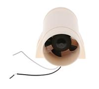 Vuzmode 3 Ventilateurs d'air en Ligne for Moteur de cale de Bateau, Ventilateur de Ventilation Marine 12 V 145 CFM, anticorrosion, ABS, Bateau, Yacht, Camping-Car Souffleur de Moteur Marin