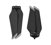 Vuzmode 4 pièces hélice 8743 Accessoires à Faible Bruit Lame Pliante dégagement Rapide Accessoire de réduction du, for DJI Mavic 2 Pro Zoom Drone 9 Pouces à hélice bipale(Silver)