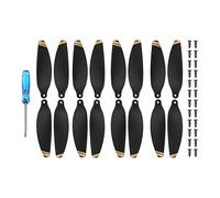 Vuzmode 4726 pièces de Rechange Ventilateurs d'aile légers Remplacement Lame d'accessoires d'hélice, for Mini 2/SE Drone 9 Pouces à hélice bipale(Golden 4 Pair)