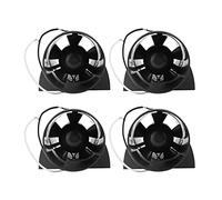 Vuzmode 4X Ventilateurs de cale en Ligne 12 V 3 pi for Ventilation de Moteur de Cabine de Camping-Car Marin 145 CFM Souffleur de Moteur Marin