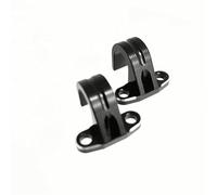 Vuzmode Accessoires de moto Collier de guidage de câble de tuyau de frein arrière, for YAMAHA, YZ400 YZ426F YZ450F YZ450FX YZ450FB TTR250 TT600R Collier de serrage de flexible de frein(Schwarz)