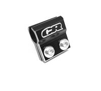 Vuzmode Accessoires moto CR LOGO ligne de frein avant arrière tuyau guide de câble pince CR80R CR85R CR 80R 85R 1998-2007 Collier de serrage de flexible de frein(Hose Clamp- Black)