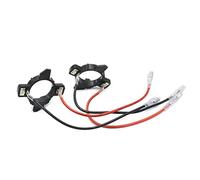 Vuzmode Adaptateur d'ampoule de phare LED H7, 2 pièces, support douille retenue, Base capuchon, Clips montage, for 2003-2006, 2003-2010 C/addy Support de phare