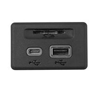 Vuzmode Adaptateur de Port USB AUX, Carte SD USB-C, for Sierra, for Silverado 1500 2019 13529869 13525431, Accessoire Automobile Prise USB pour Voiture