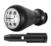 Vuzmode Adaptateur de remplacement for levier de vitesse de voiture Superb, for 206 207 307 308, C4, Picao, Berlingo 2009 Pommeau de levier de vitesse(Silver)