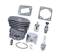 Vuzmode Anneau d'axe de Piston de cylindre de 44mm, for Husqvarna, 350 351 353 346, for JONSERED, CS 2150 2149 2152 2153, pièces plaquées Nikasil for scie à chaîne Segment de piston