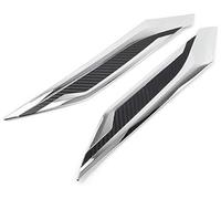 Vuzmode Autocollant de couverture de garnitures de sourcils de lampe de phare automatique, for Toyota, for RAV4, 19-20 Garniture de sourcil de phare