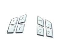 Vuzmode Autocollant de décoration Protection for Bouton Volant Voiture, for, E90 X1 E84, Accessoires d'intérieur for Autocollant pour Volant(for X1 E84)