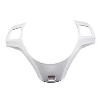 Vuzmode Autocollant de moulage de garniture de couverture de décoration de panneau de volant de voiture, for BMW, for série 3 E87 E90 E92 E93 2005-2012 Autocollant décoratif pour volant(Carbon fiber s