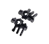 Vuzmode Avant et arrière en métal, for boîtier d'essieu AR14B, fusée d'essieu, moyeu C, étrier de Rotor Hexagonal, for 1/10 RC Rock Bouncer, for Axial RBX10 Ryft Rc(Steering Knuckle-BK)