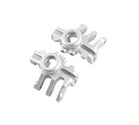 Vuzmode Avant et arrière en métal, for boîtier d'essieu AR14B, fusée d'essieu, moyeu C, étrier de Rotor Hexagonal, for 1/10 RC Rock Bouncer, for Axial RBX10 Ryft Rc(Steering Knuckle-SR)