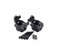 Vuzmode Avant et arrière en métal, for boîtier d'essieu AR14B, fusée d'essieu, moyeu C, étrier de Rotor Hexagonal, for 1/10 RC Rock Bouncer, for Axial RBX10 Ryft Rc(C Hub-BK)