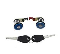 Vuzmode Baril de Serrure de Porte Gauche Droite avec 2 clés, for Nissan, Primera P10, for Micra, K11 80600/1-50J00 Cylindre de Barillet de Serrure de Porte avec clés