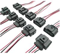 Vuzmode Bobine d'allumage, connecteurs de bobine d'allumage, réparation de faisceau de câbles, for VW, Passat, Jetta, Golf, Touareg, 2001-2016 1J0973724 4B0973724, interrupteur d'allumage de moto (1 p