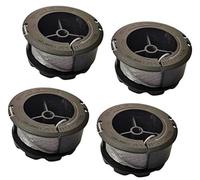 Vuzmode Bobine de Fil de Rechange for débroussailleuse Bosch UniversalGrassCut 18/18-26/18-260 (4 pièces) Remplacement de la Bobine de Coupe