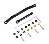 Vuzmode Boîtier d'essieu Support de Transmission, boîtier de Montage, Liens de châssis, Voiture sur chenilles 1/24 RC, for Axial, for pièces de Mise à Niveau SCX24 90081 Rc(Steering Link)