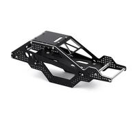 Vuzmode Boîtier d'essieu Support de Transmission, boîtier de Montage, Liens de châssis, Voiture sur chenilles 1/24 RC, for Axial, for pièces de Mise à Niveau SCX24 90081 Rc(Rock Buggy Chassis)