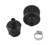 Vuzmode Bouchon d'huile de couvercle de soupape en aluminium noir billette LSX LS1 LS6 LS2 LS3 LS7 avec filtre GJT06 Filtre à air d'habitacle