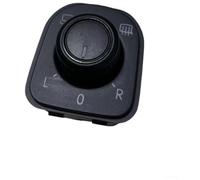 Vuzmode Bouton de commande rétroviseur électrique 1K0959565, bouton réglage latéral, for Golf Mk5, for Jetta Commutateur de réglage du rétroviseur de voiture