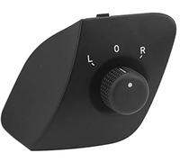 Vuzmode Bouton de commutation commande rétroviseur voiture, remplacement 6J1959565A, for siège, for St 2008 à 2016 Commutateur de réglage du rétroviseur de voiture