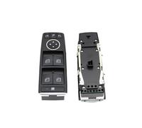 Vuzmode Bouton de lève-vitre principal porte conducteur intérieur voiture, for une vitre B GL ML GLE GLS W176 W246 W156 W166 W117 W218 Ensemble de boutons de réglage automatique du siège(Model B 1pc)