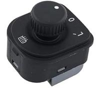 Vuzmode Bouton de réglage du commutateur rétroviseur latéral voiture, for Jetta, 5, for Golf, MK5, for Passat, B6 CC 1K0959565H 6 broches Sélecteur de rétroviseurs intérieurs de voiture