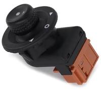 Vuzmode Bouton de réglage la commande électrique, rétroviseur, for Peugeot 1007 185526, interrupteur latéral porte principale Commutateur de réglage du rétroviseur de voiture