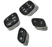 Vuzmode Bouton de régulateur de vitesse de voiture, for Buick, for Rainier 2003 2004 2005 2006 2007 1999443 Bouton de commutation de contrôle du volume du volant de voiture Commutateur de source radio