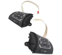 Vuzmode Bouton de régulateur de Vitesse de Voiture, for VW, for CC, for EOS, for Golf, for MK6 2009 2010 2011 2012 2013, Bouton de contrôle du Volume du téléphone Audio Multifonction au Volant Kit de