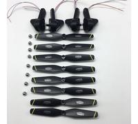 Vuzmode Bras d'aile pliable comprenant des engrenages, un axe, moteur, roulement, etc., for les pièces de rechange for drone S169 SG700-D RC Quadcopter Bras de fixation pour moteur quad(Burgundy)