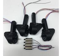 Vuzmode Bras d'aile pliable comprenant des engrenages, un axe, moteur, roulement, etc., for les pièces de rechange for drone S169 SG700-D RC Quadcopter Bras de fixation pour moteur quad(Yellow)